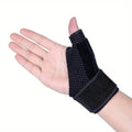 Reversible Thumb & Wrist Stabilizer Splint, Adjustable Hand Support Brace, Lightweight Breathable Wrist Guard for Daily Use, Sports, Hand Protection for Men Women