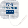 2x2 Inch Conductive Therapy Pads 16-Pack - Premium Gel Pads for Fitness Recovery, Compatible with Most Relaxation Units | Latex-Free & Long-Lasting