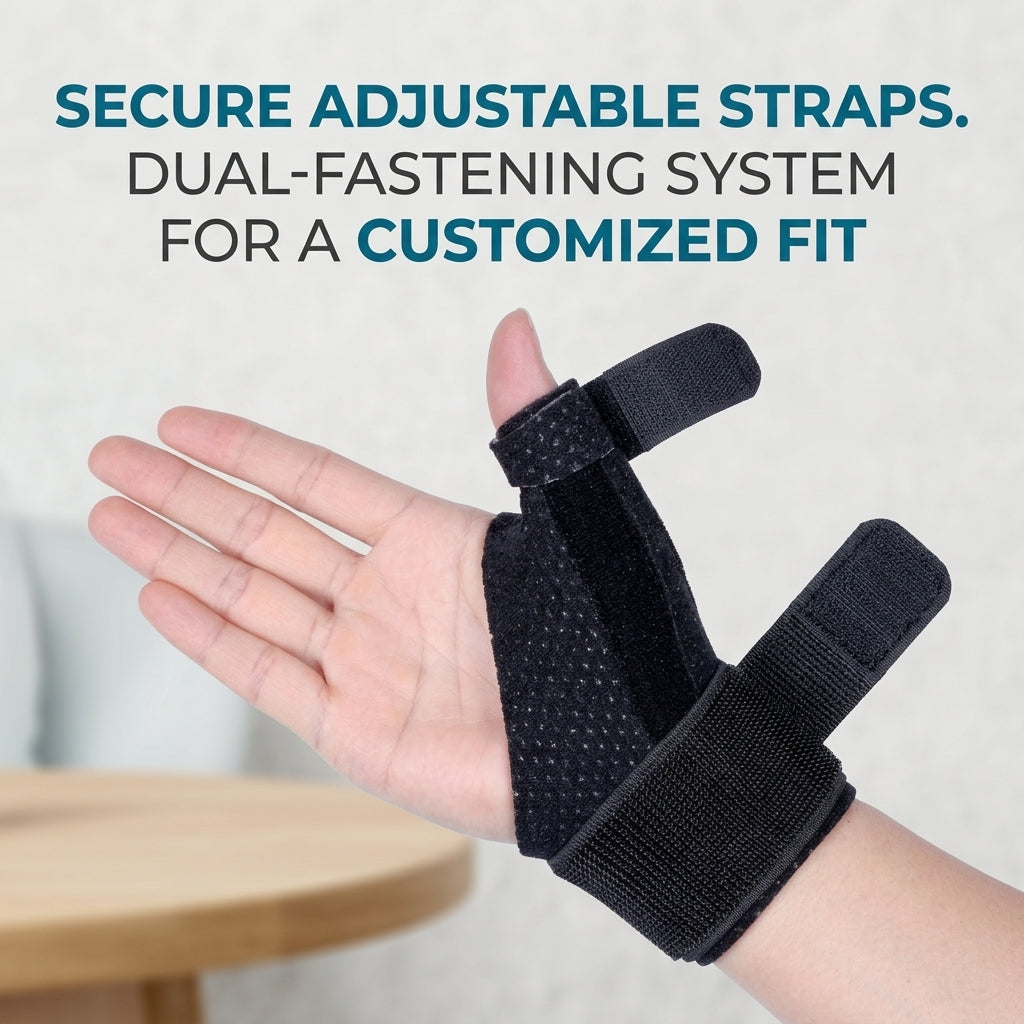 Reversible Thumb & Wrist Stabilizer Splint, Adjustable Hand Support Brace, Lightweight Breathable Wrist Guard for Daily Use, Sports, Hand Protection for Men Women